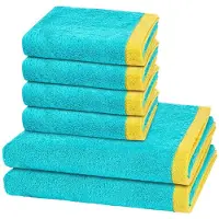 Cawö Sonstiges 4 X handdoek 2 X douchehanddoek - in set 6 pack Lifestyle Splash