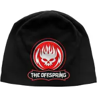 The Offspring Beanie - Skull Logo - zwart - Maat Standard