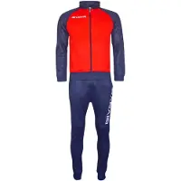 Givova Joggingpak navy / rood
