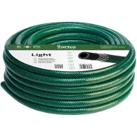 Vartco Light - 3-Ply Tuinslang 3/4" 50m | Besproeiing flexibele | Polyester kruis vlecht UV-bestendig 25 Bar