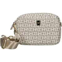 Replay Schoudertas beige / wit