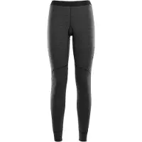 Aclima - Women's Doublewool Longs - Merino-ondergoed XL, zwart/grijs