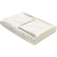 Beliani Plafond, Deken crème 130 x 180 cm ALAZEYA (130 x 180 cm)