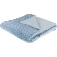 Beliani Plafond, Deken blauw 200 x 220 cm BJAS (200 x 220 cm)