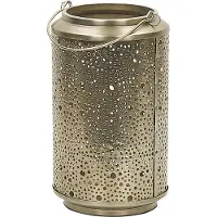 Beliani CORFU S - Lantaarn - Goud - IJzer