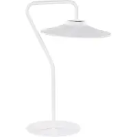 Beliani GALETTI - Tafellamp - Wit - Metaal