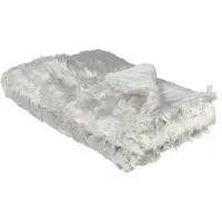 Beliani Plafond, Sprei bontlook lichtgrijs 150 x 200 cm DELICE (150 x 200 cm)