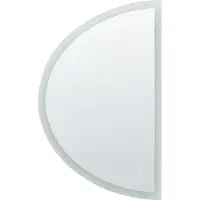 Beliani BEZIERS - Wandspiegel - Zilver - Glas