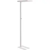 Beliani TAURUS - Staande lamp - Wit - Metaal