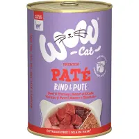 Wow CAT - ADULT Dose 6x400g | Rind & Pute