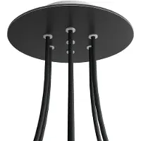 Creative Cables Kror207f103 Rose-one Ronde Mat Zwarte Rozenset