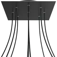Creative Cables Krovnq409ef103 Xxl Roos-een Vierkante Mat Zwart Roos Kit