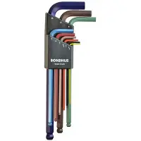 Bondhus Colorguard Inbussleutelset 1.5-10 Mm 9 Stukken