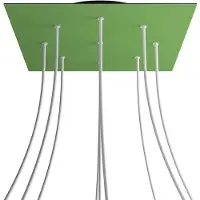 Creative Cables Krovnq409ef116 Xxl Roos-een Vierkante Groene Weide Rozen Kit
