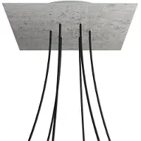 Creative Cables Kroq406f106 Xxl Rose-one Vierkante Cement Rozenset