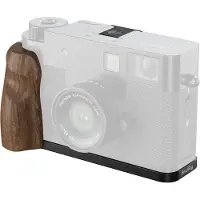 SmallRig 5224 L-Shaped Mount Plate With Wooden Handle For Fujifilm X Half Black