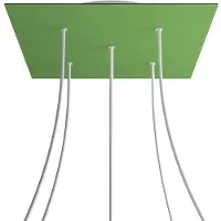 Creative Cables Kroq405pf116 Xxl Rose-one Square Groene Weide Rozenkit