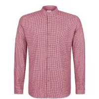 Stockerpoint Klederdracht overhemd 'Marius' lichtrood / donkerrood / wit