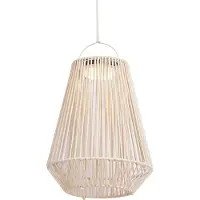 QAZQA Bohemian tafellamp beige incl. LED 3-staps dimbaar IP54 Solar Oplaadbaar - Duca