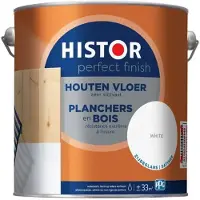 Histor Perfect Finish Houten Vloer Zijdeglans Wit 2.25L