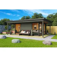 Lasita Maja Domeo 3 Loggia Set Green Grey