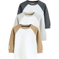 Next Shirt navy / brokaat / grijs gemêleerd