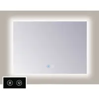 Sanicare Tutti LTA spiegel met verwarming, verlichting rondom en touch bediening 65cm