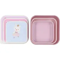 Tutete Snackdoos set 3 stuks - Ballet -