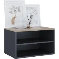 Vicco Betti Ladekast – 60 x 36 cm met 2 compartimenten Antraciet/Sonoma