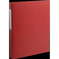Exacompta 25 mm Tabblad Karton, pp (polypropeen) A4 2 Ringen Rood