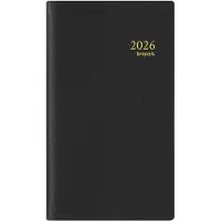 Brepols Interplan Genova Zakagenda 2027 1 Week per 2 pagina's Duits, Engels, Frans, Italiaans, Nederlands, Spaans Zwart 0,736,2058,01,2,0