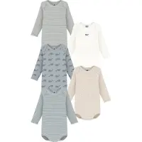 Petit Bateau Kinder bodies LOT BODIES X5 kind 36 maanden