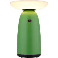 Globo LED tafellamp op zonne-energie 36625, groen, metaal, 23 cm, dimbaar, groen, Aluminium, Modern, Solar buitenverlichting