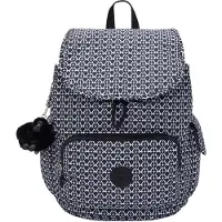 Kipling Rugzak zwart / wit