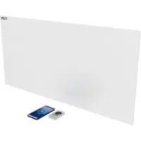 Volt! VOLT Verwarmingspaneel - Infrarood Paneel - Warmtepaneel - 720W - Wit - Infrarood paneel badkamer - Met thermostaat - IP54