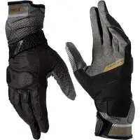 Leatt X-Flow 5.5, handschoenen ,Zwart/Donkergrijs/Goud ,M