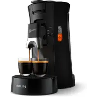 Saeco Philips Select CSA230/61 - Koffiepadmachine voor max 2 Kopjes Koffie - Exclusief Koffiepads - Zwart