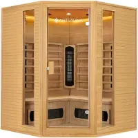 Artsauna Infraroodcabine Nyborg E150K - 150x150x190cm - Dubbele Technologie - 4 personen