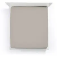 Bella Donna Jersey La Piccola Topperhoeslaken 100x190-200 cm platina-0125