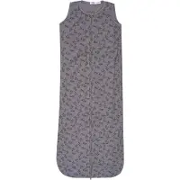Snoozebaby Baby Slaapzak 6-14 mnd - Slaapzak Lente & Herfst biologisch katoen - TOG 1.0 Cloudy Grey - Grijs -