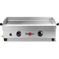 Krampouz Gas plancha Samba Double PFSB2MA-KR 3000 W Inox
