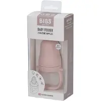 BIBS Babyvoeder - 4+ mnd - tandjes & zelf eten - Blush