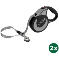 Kong rollijn voor hond ultimate grijs 2x 5 mtr tot 70 kg