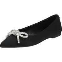 Steve madden Ballerina zwart / zilver