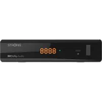 Strong SRT 7040, kabel, satelliet, 4:3, 16:9, MPEG4, H.264, MPEG-1, MPEG-2, EAC3, 8 MB, zwart