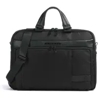 Piquadro Wollem Koffer 30 cm Laptop compartiment zwart