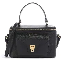 Coccinelle Beat Generatio Mini Tas Van Geribbeld Leer
