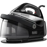 Black & Decker Stoomstation Black+Decker BXSS2200E, strijkijzer, 5 bar, keramische zool, stoomstoot