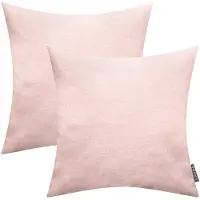 Magma Kussenhoes Riva dubbel pak (Lichtroze, 50 x 50 cm)