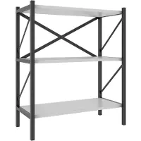 VCM Insasi2 wandkast 2 planken wit.